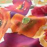 taglio di tessuto arredo tessuto spinato Fiori acquerello – avorio/bacca,  thumbnail number 2