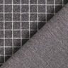 maglia jacquard garzata, quadri – grigio scuro,  thumbnail number 5