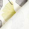 jersey di cotone Foglie di ginkgo – bianco lana/verde lime,  thumbnail number 4
