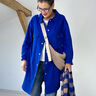 Tessuto di lino misto Ramie medio – blu reale,  thumbnail number 11