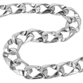 Catena a maglie [ Larghezza: 25 mm ] – argent metallica, 
