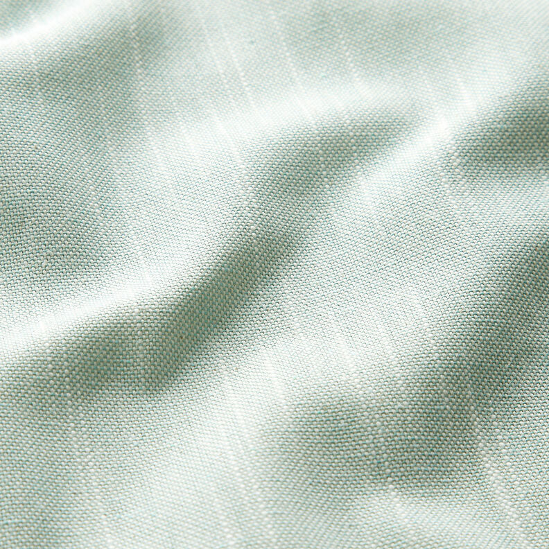 tessuto arredo mezzo panama Trama leggera – menta chiaro/beige chiaro,  image number 2