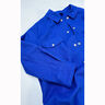 Tessuto di lino misto Ramie medio – blu reale,  thumbnail number 7