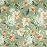 Magnolie in crepe satin con foglie di palma – canna palustre/beige,  thumbnail number 1