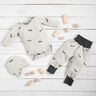 jersey di cotone Cani bassotti felici – avorio,  thumbnail number 5
