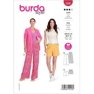 pantaloni | Burda 5898 | 34-44, 