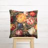 velluto arredo Peonie – cachi/rosso scuro,  thumbnail number 8