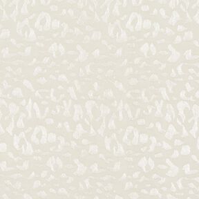 Tessuto in viscosa con motivo leopardato – bianco, 