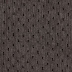 Chiffon Dobby gessato metallizzato – nero/argento effetto metallizzato, 