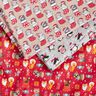 tessuto in cotone cretonne Cani a Natale – rosso,  thumbnail number 5