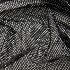 Tessuto a maglia grezzo funzionale – nero, 