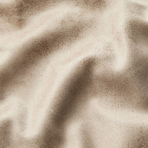Finta pelle in velluto dall’aspetto usato – beige, 