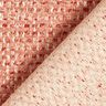 tessuto da tappezzeria Aspetto bouclé colorato – rosa anticato/crema,  thumbnail number 3