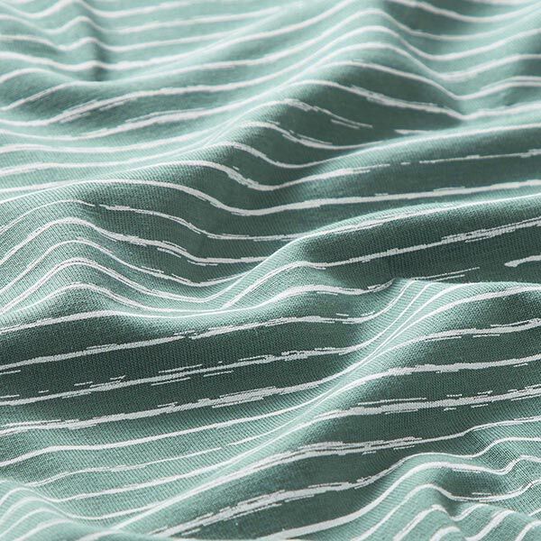 jersey di cotone strisce scarabocchiate – canna palustre,  image number 2
