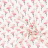 Cotone laminato Fenicotteri – bianco lana,  thumbnail number 2