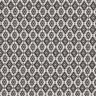 stretch Jacquard misto viscosa Finissime losanghe – bianco lana/grigio,  thumbnail number 1