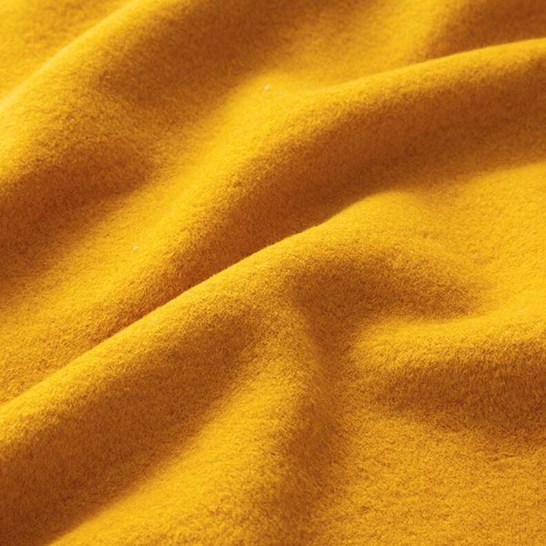 pile di cotone tinta unita – giallo curry,  image number 3