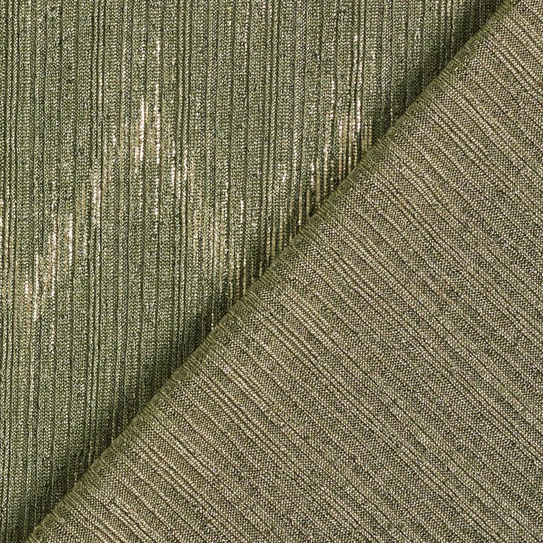 maglia fine Zigzag dorato &ndash; cachi/oro effetto metallizzato,  image number 4