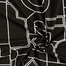 Forme geometriche in jersey di viscosa – nero/bianco,  thumbnail number 3