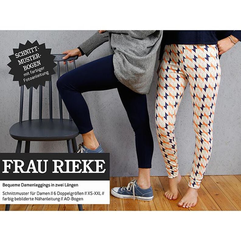FRAU RIEKE - comodi leggings da donna, Studio Schnittreif  | XS -  XXL,  image number 1
