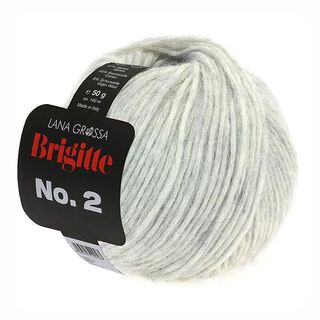 BRIGITTE No.2, 50g | Lana Grossa – grigio argento, 