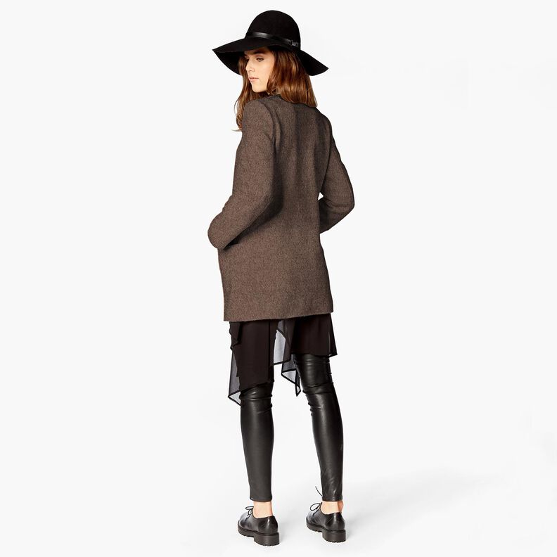loden follato in lana mélange – marrone,  image number 10