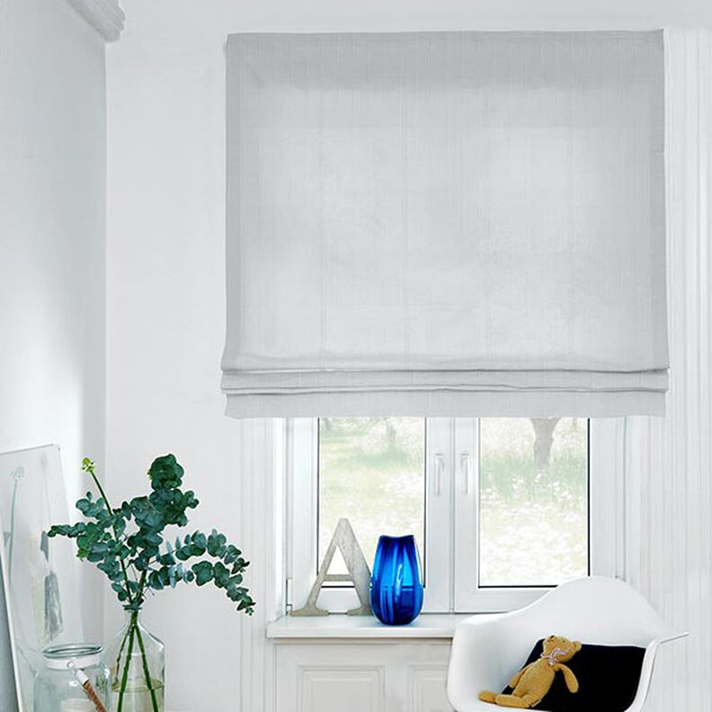 tessuto arredo, quadri, riciclato – grigio argento,  image number 5