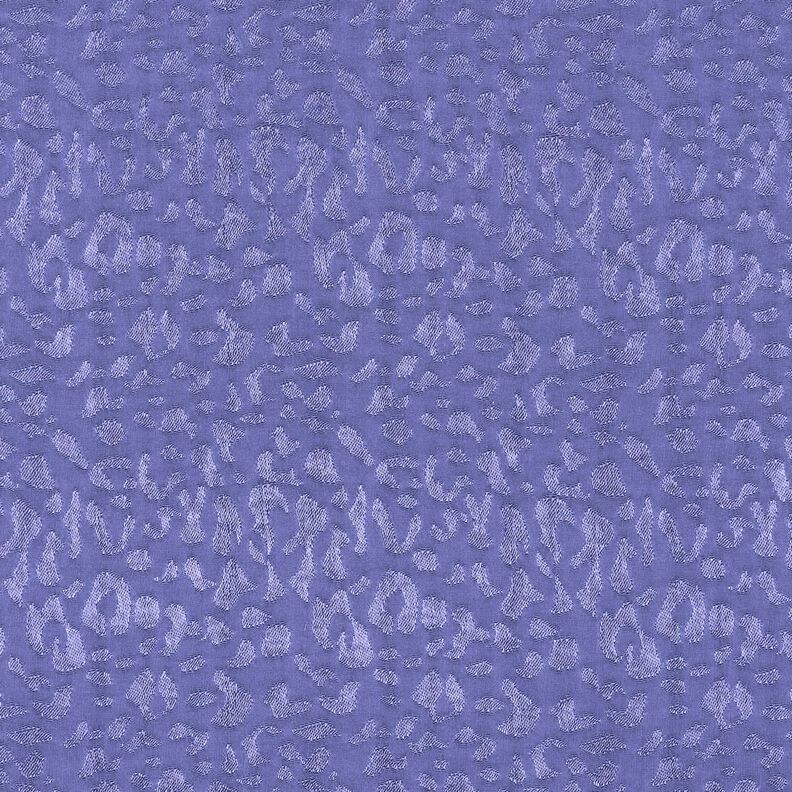Tessuto in viscosa con motivo leopardato – lilla bluastro,  image number 1