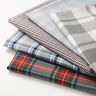 tessuto stretch per pantaloni Quadri scozzesi – grigio ardesia/rosso,  thumbnail number 5