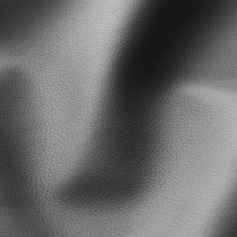 tessuto da tappezzeria similpelle aspetto naturale – grigio scuro,  image number 2