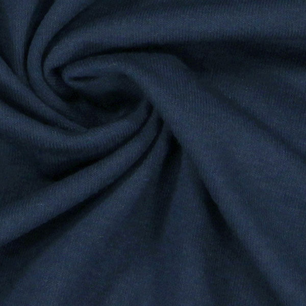 jersey di viscosa medio – blu marino,  image number 2
