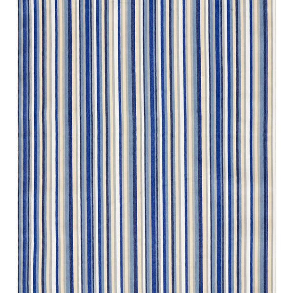 Outdoor Tessuto per sedia a sdraio Righe longitudinali, 44 cm – blu, image number 1