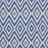 Tessuto jacquard da esterni stile etnico – blu,  thumbnail number 1