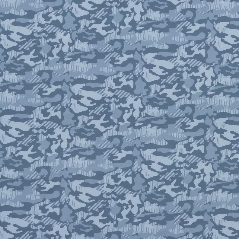 Maglia mimetica sportiva e funzionale – grigio blu,  image number 1