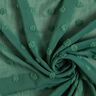 Chiffon dobby a pois grandi – verde abete,  thumbnail number 3