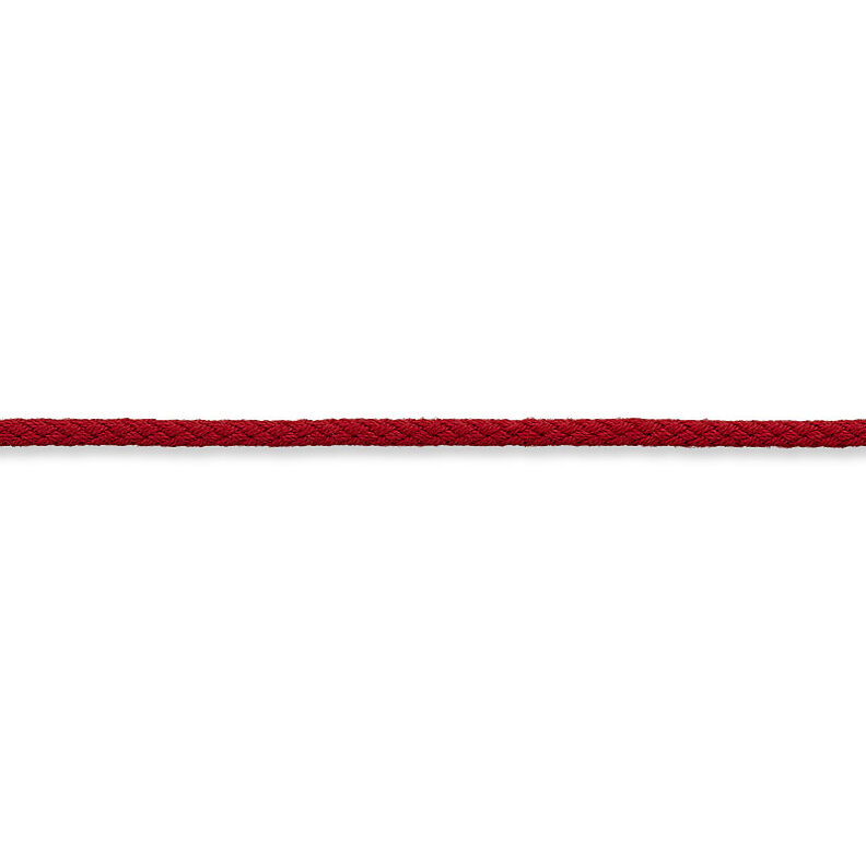 Cordoncino in cotone [Ø 3 mm] – rosso merlot,  image number 2