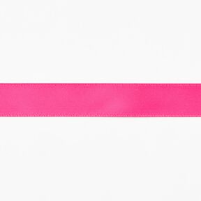 Nastro in satin [15 mm] – rosa fucsia acceso, 