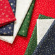 tessuto in cotone popeline Punti fini – rosso/oro,  thumbnail number 5