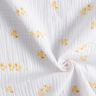 mussolina / tessuto doppio increspato Dolci anatroccoli – bianco/oro,  thumbnail number 3
