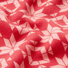 soffice tessuto in felpa, motivo norvegese – rosso/rosa,  thumbnail number 2