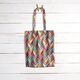 tessuto arredo gobelin motivo zig-zag colorato – giallo chiaro,  thumbnail number 8