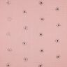 mussolina / tessuto doppio increspato Soli stampa laminata | Poppy Fabrics – rosa antico,  thumbnail number 1