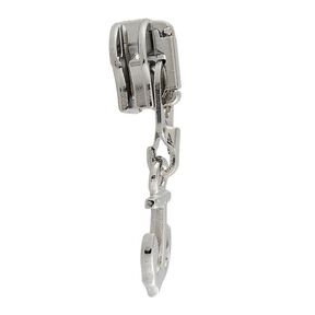tiretto cerniera lampo, ancora, 5 mm | Prym – argent metallica, 