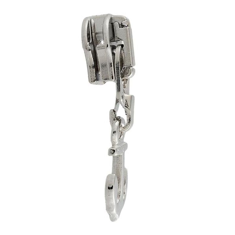 tiretto cerniera lampo, ancora, 5 mm | Prym – argent metallica,  image number 2
