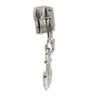 tiretto cerniera lampo, ancora, 5 mm | Prym – argent metallica,  thumbnail number 2