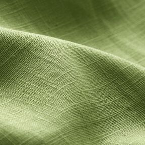 Tessuto di lino misto Ramie medio – verde oliva chiaro, 