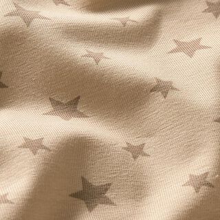 jersey di cotone, stelline – beige, 