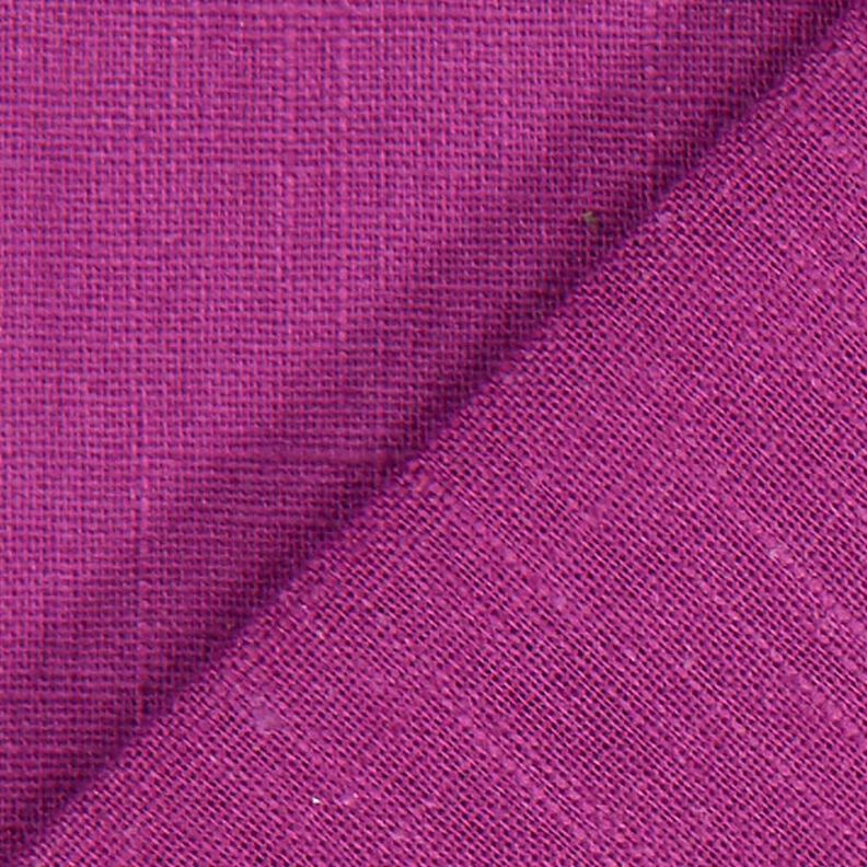 Tessuto di lino misto Ramie medio – uva,  image number 4