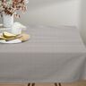 tessuto arredo mezzo panama Righe strette navy – naturale/blu marino,  thumbnail number 8