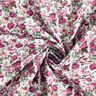 popeline di cotone rose selvatiche – bianco/malva,  thumbnail number 3